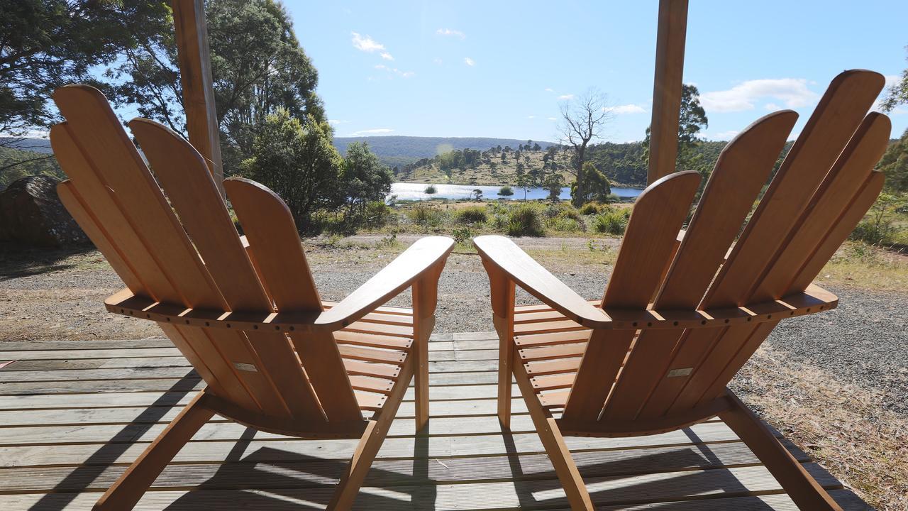 Currawong Lakes Tasmania Lake Leake Ngoại thất bức ảnh